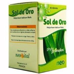 SOL DE ORO microgranulos NEO 45cap.  NEOVITAL