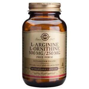 L-ARGININA/L-ORNITINA 500/250mg. 50vegicaps