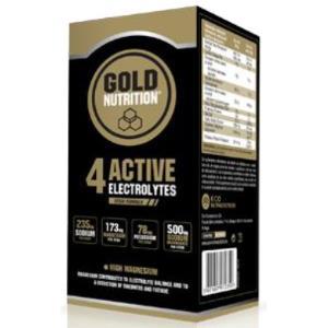 4 ACTIVE ELECTROLYTES 10sticks GOLD NUTRITION