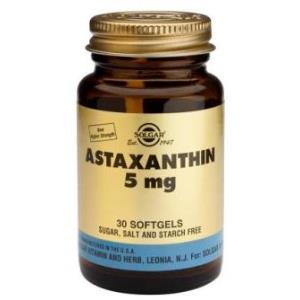 COMPLEJO DE ASTAXANTINA 5mg. 30cap.SOLGAR