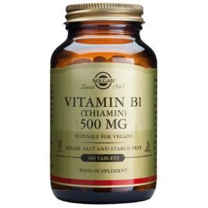 VITAMINA B1 500mg. 100comp. SOLGAR