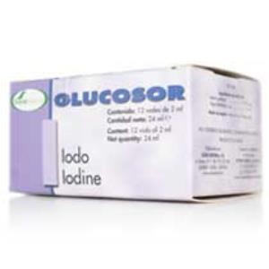 GLUCOSOR iodo 12viales.SORIA NATURAL S.L