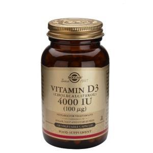 VITAMINA D3 4000ui (100mcg) 60cap.veg. SOLGAR