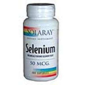 SELENIUM 50mcg. 100cap. SOLARAY