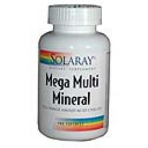 MEGA MULTI MINERAL 120cap.SOLARAY