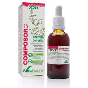 COMPOSOR 15 artemisa complex XXI 50ml.SORIA NATURA