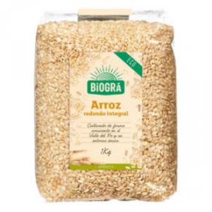 ARROZ REDONDO integral 1kg. BIO SORRIBAS