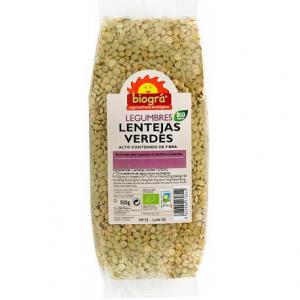 LENTEJAS VERDES 500G BIO  SORRIBAS S.A